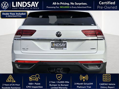 Certified 2023 Volkswagen Atlas Cross Sport SE w/ Black Wheel Package AWD/4WD image 6