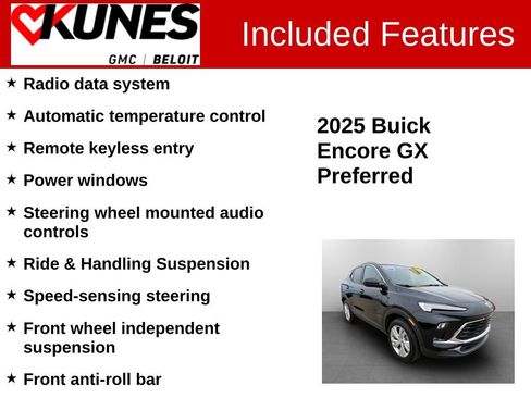 Used 2025 Buick Encore GX Preferred AWD/4WD image 3