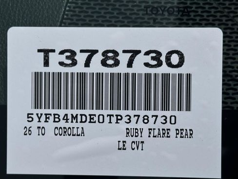 Certified 2026 Toyota Corolla LE FWD image 15