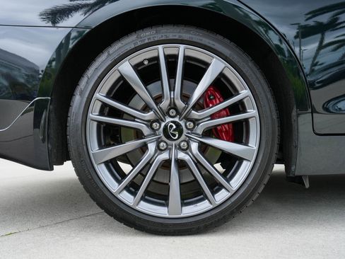 Used 2023 INFINITI Q50 Red Sport 400 w/ Black Opal Edition image 28