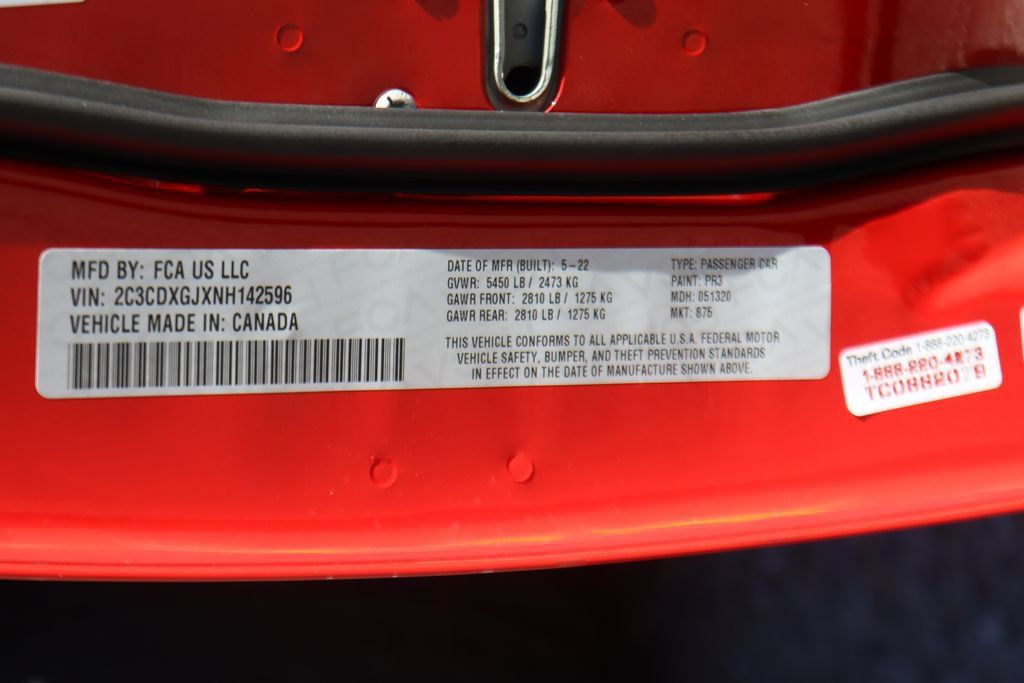 Used 2022 Dodge Charger Scat Pack RWD image 55
