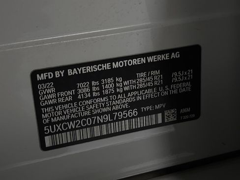 Used 2022 BMW X7 xDrive40i w/ Executive Package image 48