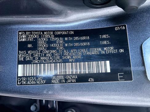 Used 2016 Toyota Land Cruiser AWD/4WD image 36