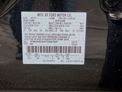 Used 2026 Ford Explorer Active image 37