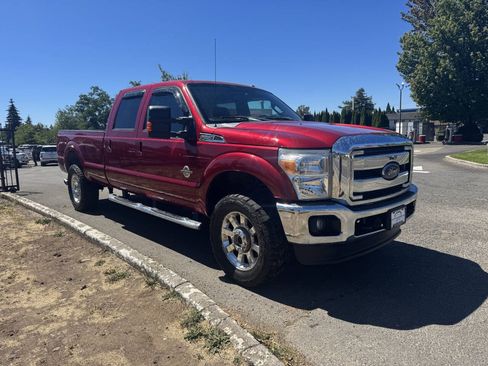 Used 2013 Ford F350 Lariat w/ Lariat Ultimate Pkg AWD/4WD image 2