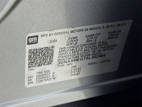 Certified 2025 Chevrolet Equinox LT w/ Convenience Package II image 30