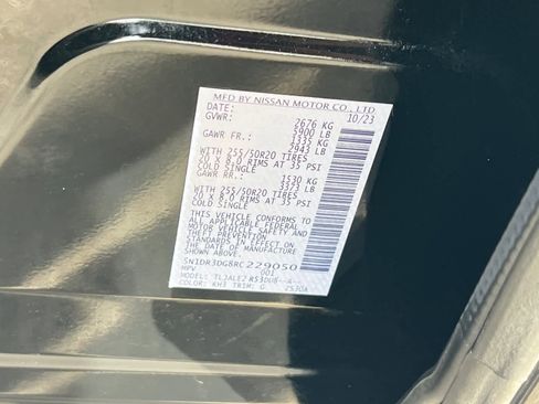 Certified 2024 Nissan Pathfinder Platinum w/ Cargo Package image 40