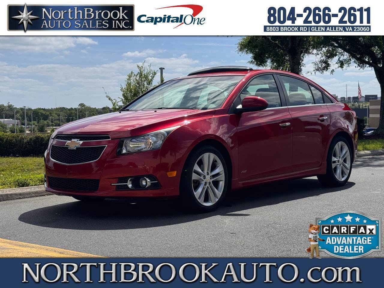 Used 2011 Chevrolet Cruze LTZ w/ RS Package FWD image 1