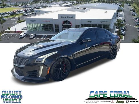 Used 2016 Cadillac CTS V w/ Luxury Package RWD image 1