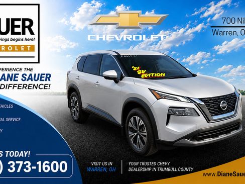 Used 2021 Nissan Rogue SV FWD image 1