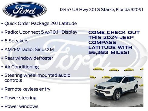 Used 2024 Jeep Compass Latitude AWD/4WD image 15