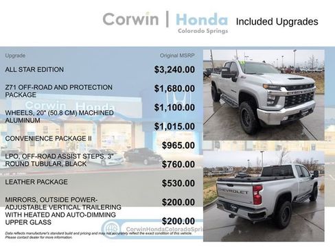 Used 2021 Chevrolet Silverado 2500 LT w/ All Star Edition image 4