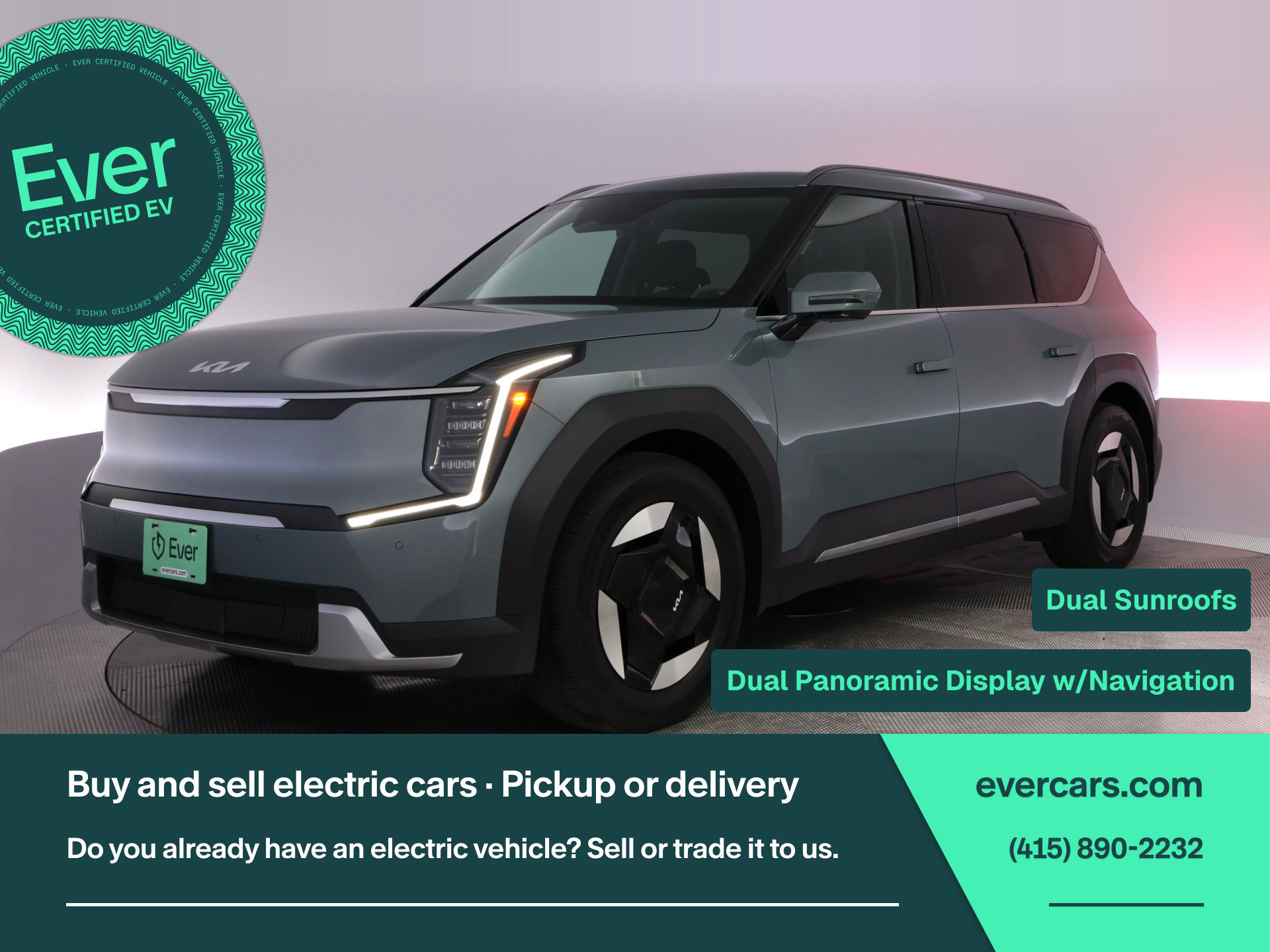 Used 2024 Kia EV9 Wind AWD/4WD image 1