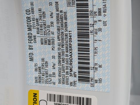 New 2025 Ford Bronco Sport Badlands w/ Badlands Tech Package image 27