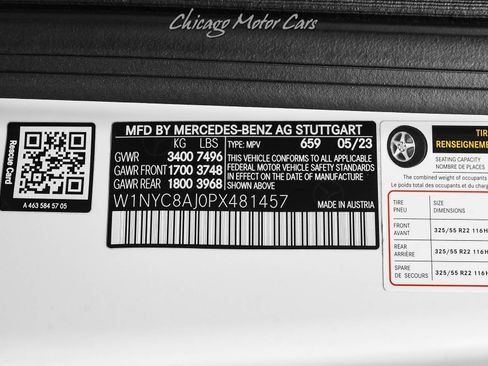 Used 2023 Mercedes-Benz G 63 AMG Squared image 64