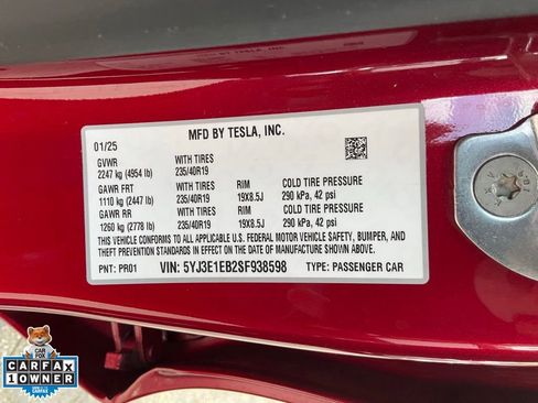 Used 2025 Tesla Model 3 Long Range AWD/4WD image 22