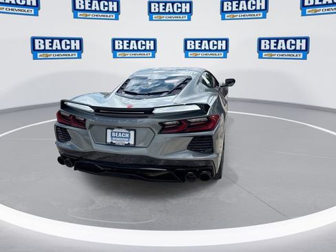 Used 2022 Chevrolet Corvette Stingray Coupe w/ Chrome Exterior Badge Package RWD image 7