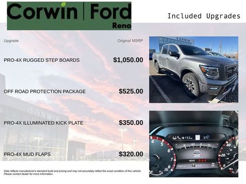 Used 2023 Nissan Titan PRO-4X w/ Off Road Protection Package image 3