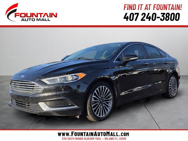 Used 2018 Ford Fusion SE w/ Fusion SE Technology Package FWD image 1