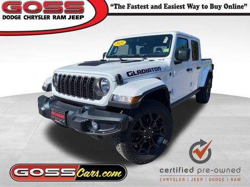 Certified 2025 Jeep Gladiator Sport AWD/4WD image 1