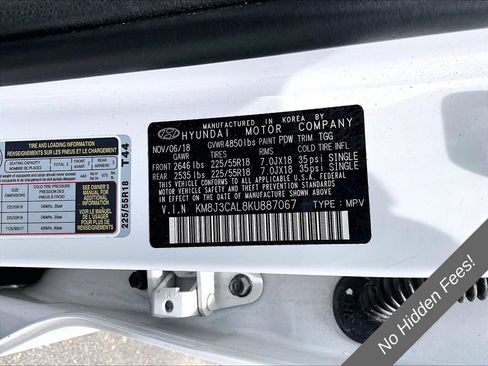 Used 2019 Hyundai Tucson SEL w/ Cargo Package AWD/4WD image 29