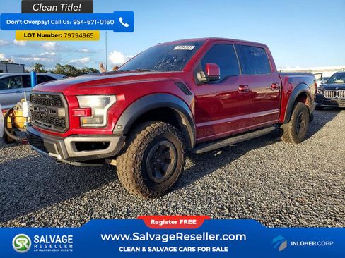 Used 2018 Ford F150 Raptor w/ Equipment Group 802A Luxury image 1