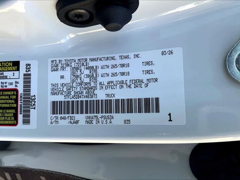 New 2026 Toyota Tundra SR5 AWD/4WD image 22