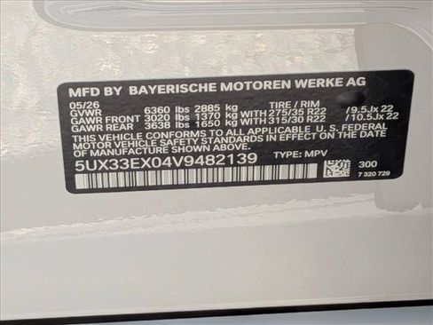 New 2027 BMW X6 xDrive40i w/ Climate Comfort Package AWD/4WD image 19