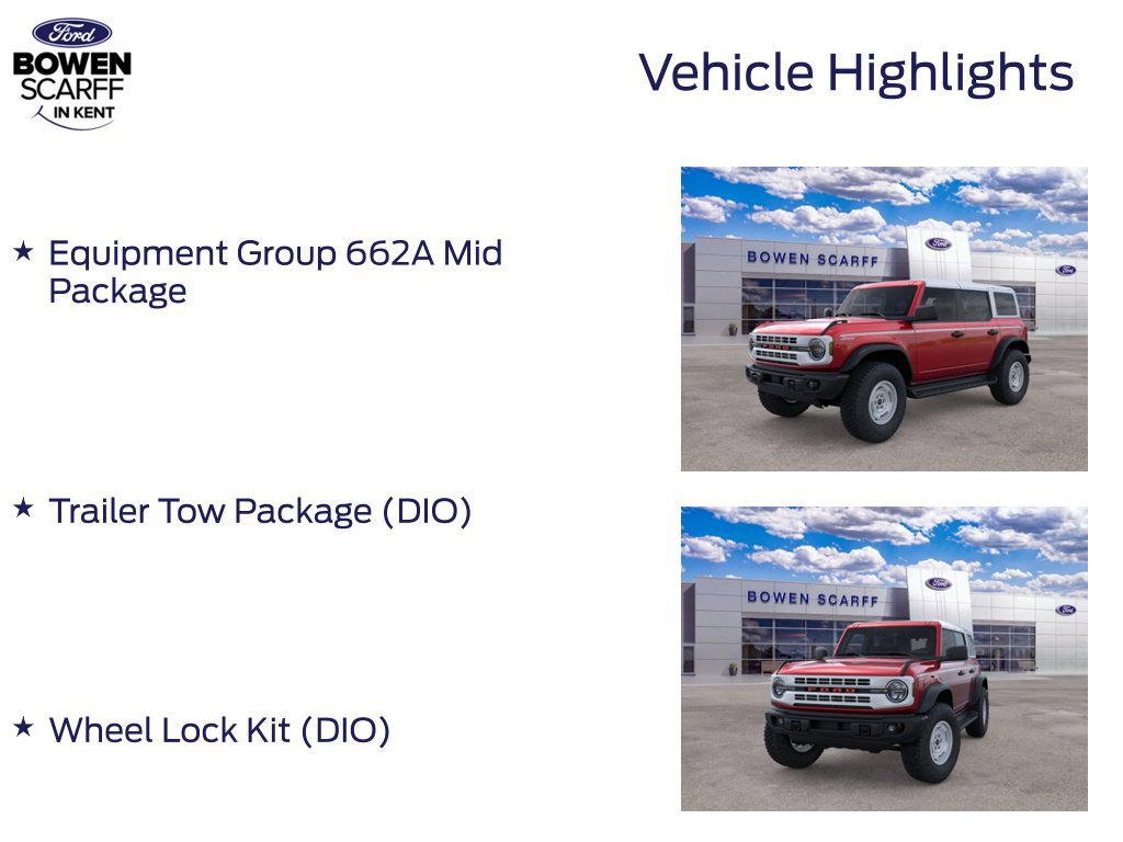 Used 2025 Ford Bronco Heritage Edition AWD/4WD image 4