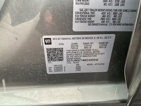 Used 2021 GMC Sierra 1500 AT4 AWD/4WD image 36