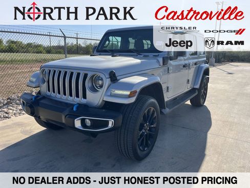 Certified 2023 Jeep Wrangler Sahara w/ Cold Weather Group image 1