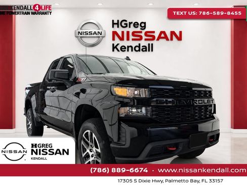 Used 2019 Chevrolet Silverado 1500 Custom Trail Boss w/ Custom Convenience Package AWD/4WD image 1
