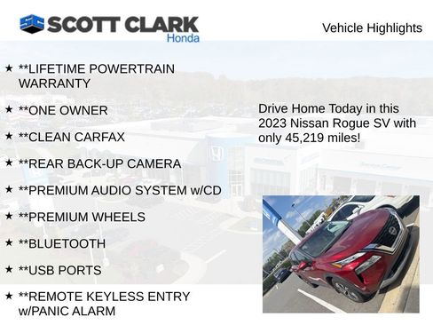 Used 2023 Nissan Rogue SV image 4