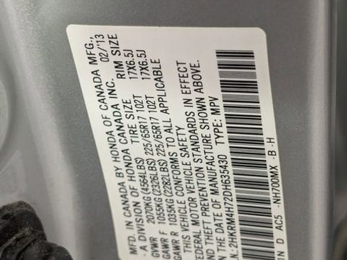 Used 2013 Honda CR-V EX-L image 34