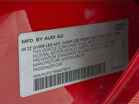 Certified 2022 Audi A3 2.0T Premium Plus w/ Premium Plus Package AWD/4WD image 30