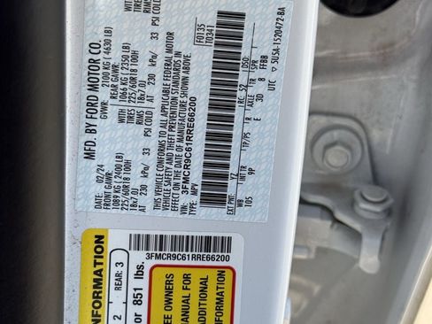 Certified 2024 Ford Bronco Sport Outer Banks AWD/4WD image 29