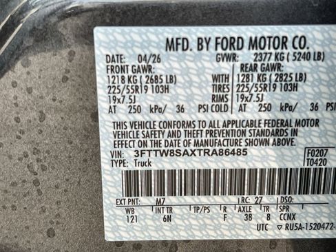 New 2026 Ford Maverick Lariat w/ 4K Tow Package AWD/4WD image 35