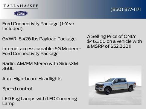 New 2026 Ford F150 STX w/ Equipment Group 200A RWD image 24