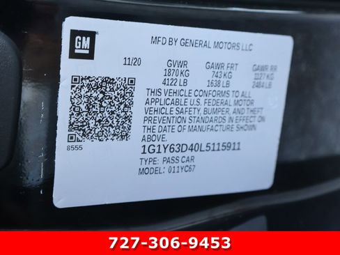 Used 2020 Chevrolet Corvette Stingray Convertible w/ Z51 Performance Package image 27