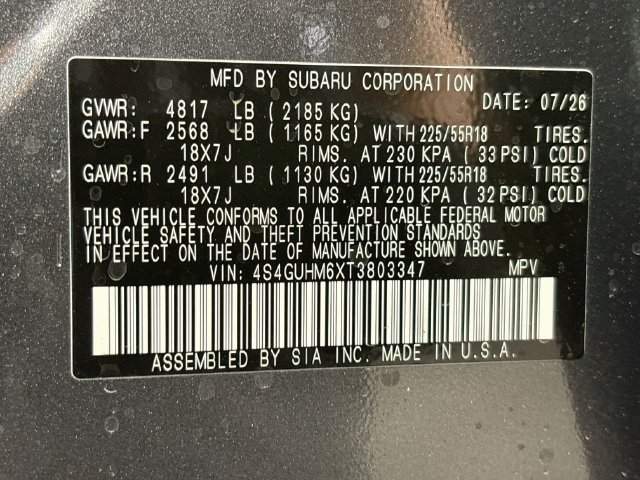 New 2026 Subaru Crosstrek 2.5i Limited w/ Crosstrek Mirror Package AWD/4WD image 32