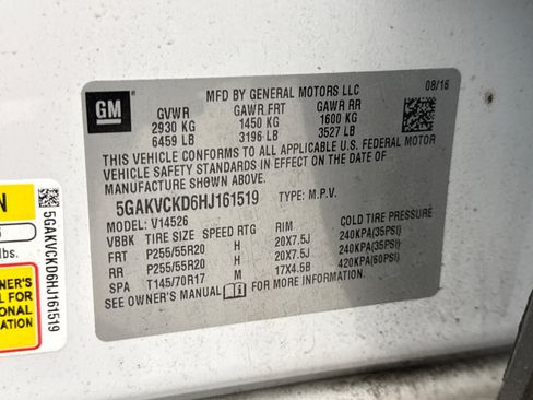 Used 2017 Buick Enclave Premium w/ Experience Buick Package image 11