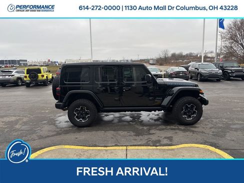 Used 2023 Jeep Wrangler Unlimited Rubicon 4xe w/ Cold Weather Group image 3