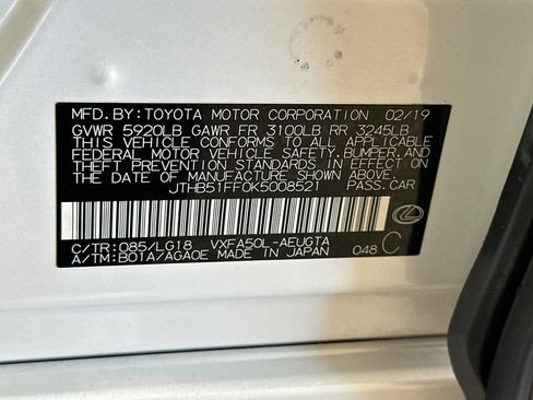 Used 2019 Lexus LS 500 w/ Interior Upgrade Package image 34