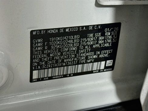 Used 2026 Honda HR-V LX image 33