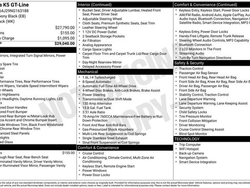 Used 2022 Kia K5 GT-Line image 29