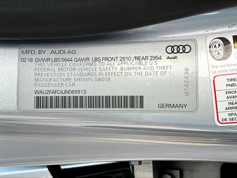 Used 2018 Audi S7 Prestige w/ Driver Assistance Package image 32