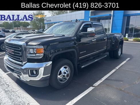 Used 2019 GMC Sierra 3500 SLT w/ Driver Alert Package AWD/4WD image 1