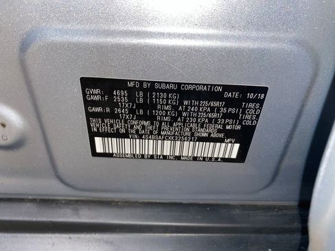 Used 2019 Subaru Outback 2.5i Premium AWD/4WD image 34