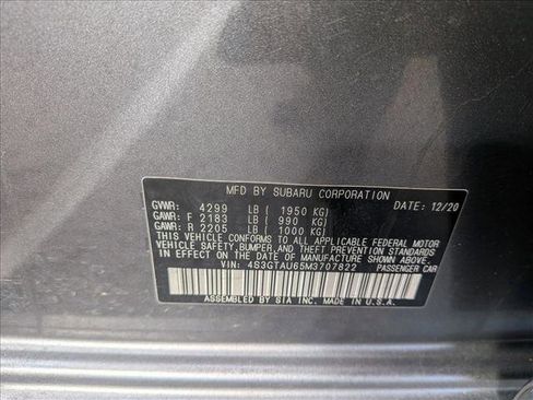 Used 2021 Subaru Impreza 2.0i Limited image 25