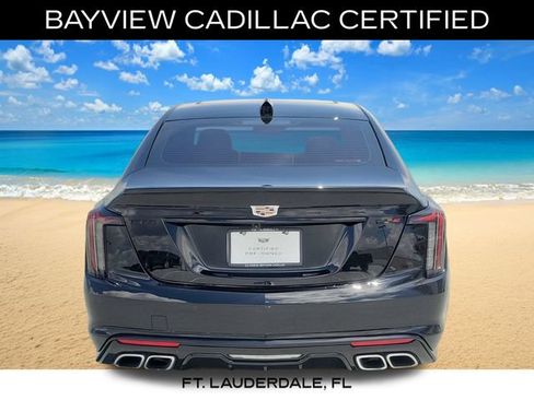 Certified 2025 Cadillac CT5 V w/ Technology Package RWD image 4